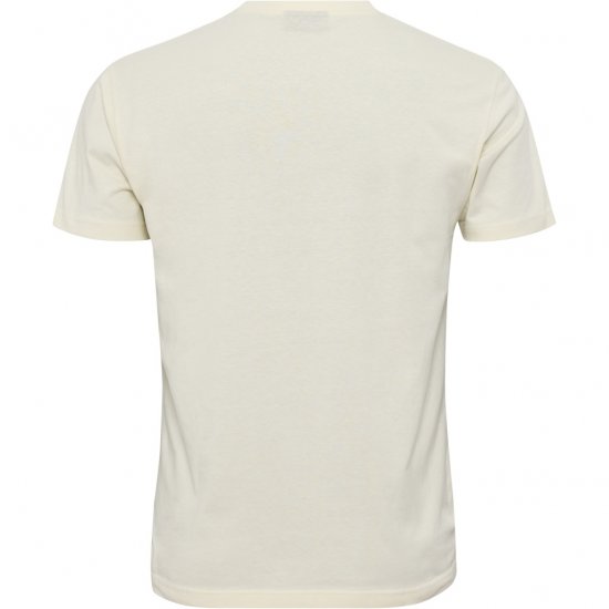 North Latitude T-Shirt Eggplant Off-White - Herren-T-shirts - Herren-T-Shirts in großen Größen