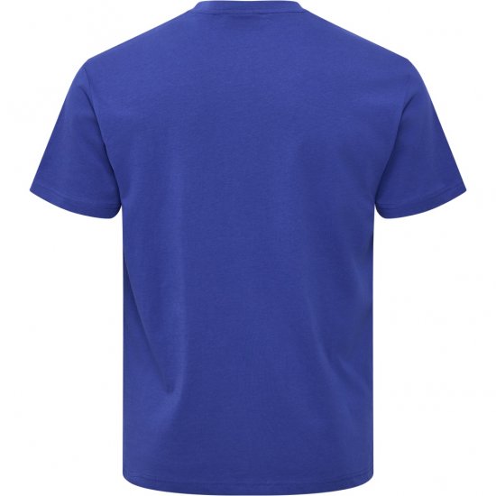 North Latitude T-shirt Motorcycle Blue - Herren-T-shirts - Herren-T-Shirts in großen Größen