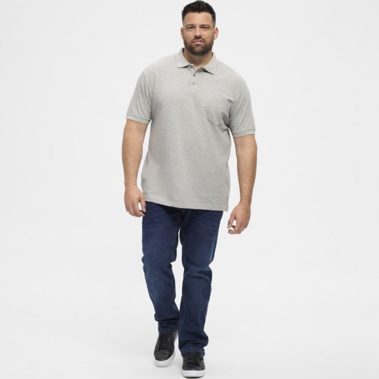 North Latitude Polo Short Sleeve Grey - Polo-shirts für herren - Polo-Shirts für Herren in großen Größen