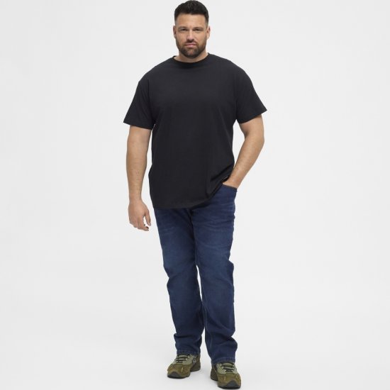 North Latitude T-Shirt 2-Pack Black - Herren-T-shirts - Herren-T-Shirts in großen Größen