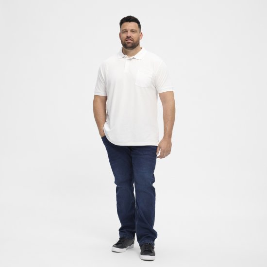 North Latitude Polo Short Sleeve White - Polo-shirts für herren - Polo-Shirts für Herren in großen Größen