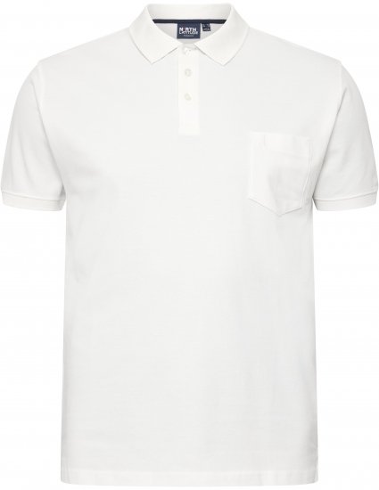 North Latitude Polo Short Sleeve White - Polo-Shirts für Herren in großen Größen - Polo-Shirts für Herren in großen Größen