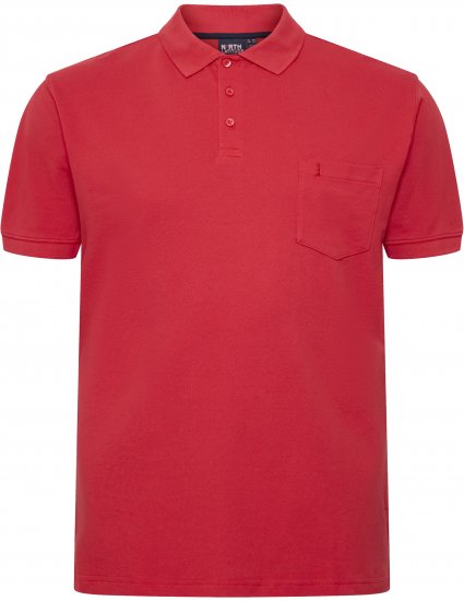 North Latitude Polo Short Sleeve Red - Polo-Shirts für Herren in großen Größen - Polo-Shirts für Herren in großen Größen