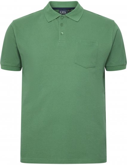 North Latitude Polo Short Sleeve Green - Polo-Shirts für Herren in großen Größen - Polo-Shirts für Herren in großen Größen
