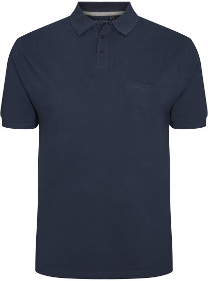 North Latitude Polo Short Sleeve Navy TALL - HERRENBEKLEIDUNG MT-6XLT - Langgrößen für Herren