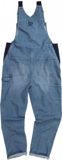 JP1880 Dungarees Denim Adjustable Straps Blue - Herren-jeans & -hosen - Herren-Jeans & -Hosen in großen Größen