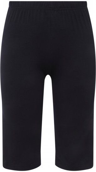 Ulla Popken Stretch Knit Bike Shorts Blue - Jeans & Hosen in Großen Größen – Plus Size Damenmode - Jeans & Hosen, EU 42–70
