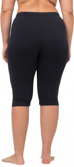 Ulla Popken Stretch Knit Bike Shorts Blue - Jeans & Hosen in Großen Größen – Plus Size Damenmode - Jeans & Hosen, EU 42–70