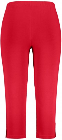 Ulla Popken Basic Stretch Knit Capris Red - Jeans & Hosen in Großen Größen – Plus Size Damenmode - Jeans & Hosen, EU 42–70