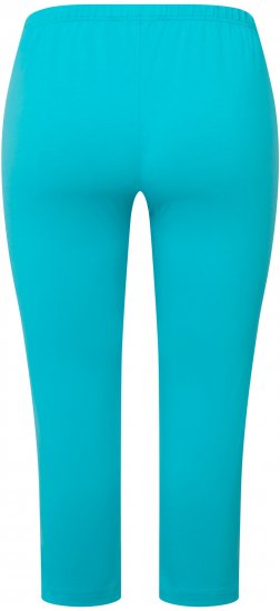 Ulla Popken Basic Stretch Knit Capris Blue - Jeans & Hosen in Großen Größen – Plus Size Damenmode - 