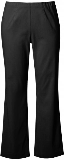 Ulla Popken Classic Stretch Bengaline Comfort Pants Black - Jeans & Hosen in Großen Größen – Plus Size Damenmode - Jeans & Hosen, EU 42–70