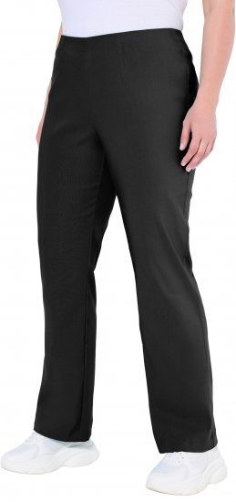 Ulla Popken Classic Stretch Bengaline Comfort Pants Black - Jeans & Hosen in Großen Größen – Plus Size Damenmode - Jeans & Hosen, EU 42–70
