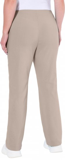 Ulla Popken Classic Stretch Bengaline Comfort Pants Beige - Jeans & Hosen in Großen Größen – Plus Size Damenmode - Jeans & Hosen, EU 42–70