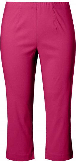 Ulla Popken Stretch Basic Bengaline Capri Pants Pale Lilac - Jeans & Hosen in Großen Größen – Plus Size Damenmode - Jeans & Hosen, EU 42–70