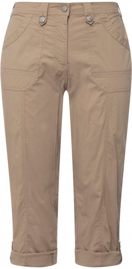 Ulla Popken Roll Tab Hem Stretch Cargo Pants Orange - Jeans & Hosen in Großen Größen – Plus Size Damenmode - Jeans & Hosen, EU 42–70