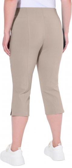 Ulla Popken Bengaline Elastic Waist Stretch Capri Pants Orange - Jeans & Hosen in Großen Größen – Plus Size Damenmode - Jeans & Hosen, EU 42–70
