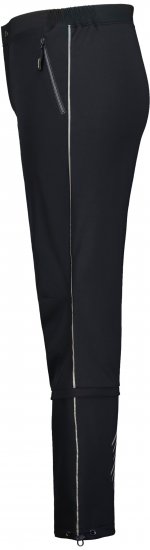 Ulla Popken Zip Off Reflective Detail Funtional Powerstretch Pants Black - Jeans & Hosen in Großen Größen – Plus Size Damenmode - 