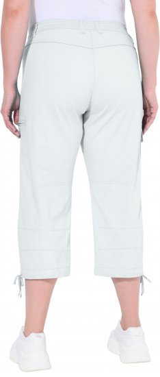 Ulla Popken Stretch Cotton Cargo Crop Pants Snow White - Jeans & Hosen in Großen Größen – Plus Size Damenmode - Jeans & Hosen, EU 42–70