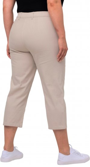 Ulla Popken Mony Stretch Capri Pants Orange - Jeans & Hosen in Großen Größen – Plus Size Damenmode - 