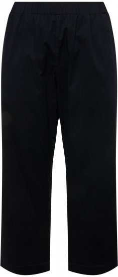Ulla Popken Wide Leg Ruby Fit Stretch Chino Pants Dark Teal - Jeans & Hosen in Großen Größen – Plus Size Damenmode - 