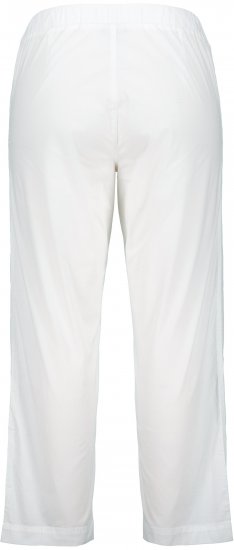 Ulla Popken Wide Leg Ruby Fit Stretch Chino Pants Snow White - Jeans & Hosen in Großen Größen – Plus Size Damenmode - 