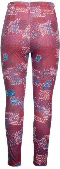 Ulla Popken Graphic Print Recycled Polyester Quick Dry Stretch Leggings Red - Jeans & Hosen in Großen Größen – Plus Size Damenmode - Jeans & Hosen, EU 42–70