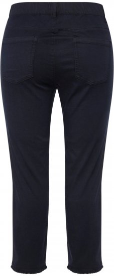Ulla Popken Stretch Blend Bengaline Pants Navy - Jeans & Hosen in Großen Größen – Plus Size Damenmode - 
