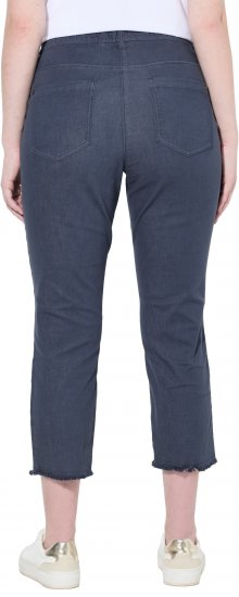 Ulla Popken Stretch Blend Bengaline Pants Navy - Jeans & Hosen in Großen Größen – Plus Size Damenmode - 