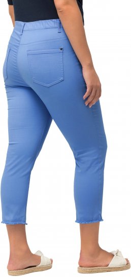 Ulla Popken Stretch Blend Bengaline Pants Blue - Jeans & Hosen in Großen Größen – Plus Size Damenmode - 