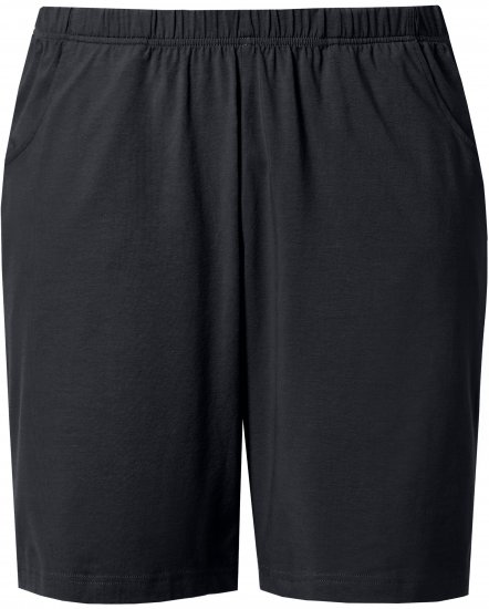 Ulla Popken Stretch Knit Bermuda Shorts Black - Jeans & Hosen in Großen Größen – Plus Size Damenmode - Jeans & Hosen, EU 42–70