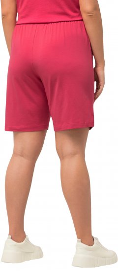Ulla Popken Stretch Knit Bermuda Shorts Red - Jeans & Hosen in Großen Größen – Plus Size Damenmode - 