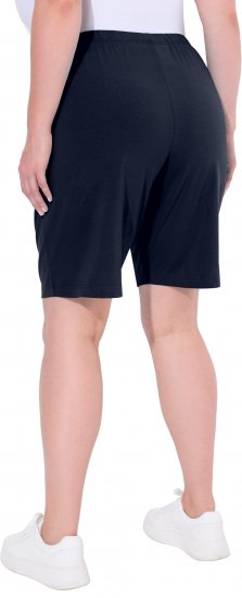 Ulla Popken Stretch Knit Bermuda Shorts Blue - Jeans & Hosen in Großen Größen – Plus Size Damenmode - Jeans & Hosen, EU 42–70