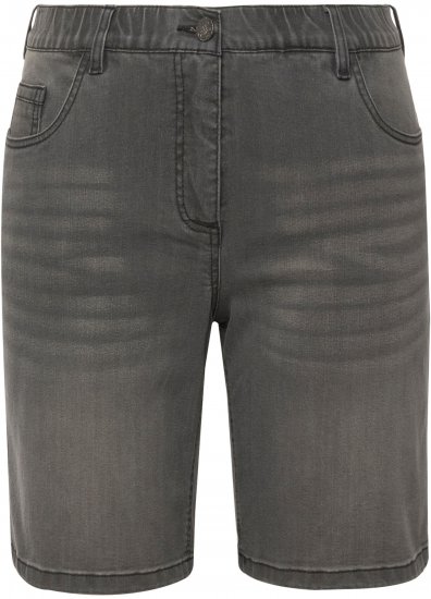 Ulla Popken Basic Denim Mandy Bermuda Shorts Denim Blue - Jeans & Hosen in Großen Größen – Plus Size Damenmode - Jeans & Hosen, EU 42–70