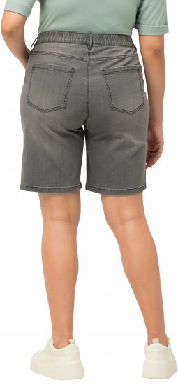 Ulla Popken Basic Denim Mandy Bermuda Shorts Denim Blue - Jeans & Hosen in Großen Größen – Plus Size Damenmode - Jeans & Hosen, EU 42–70