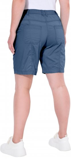 Ulla Popken Cargo Bermuda Shorts Atlantic Blue - Jeans & Hosen in Großen Größen – Plus Size Damenmode - 