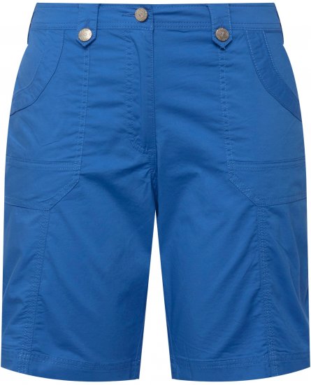 Ulla Popken Cargo Bermuda Shorts Royal Blue - Jeans & Hosen in Großen Größen – Plus Size Damenmode - Jeans & Hosen, EU 42–70