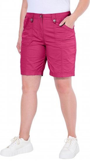 Ulla Popken Cargo Bermuda Shorts Pale Lilac - Jeans & Hosen in Großen Größen – Plus Size Damenmode - 