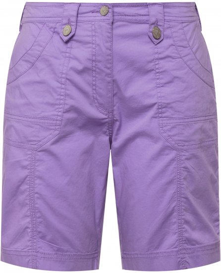 Ulla Popken Cargo Bermuda Shorts Pale Lilac - Jeans & Hosen in Großen Größen – Plus Size Damenmode - Jeans & Hosen, EU 42–70