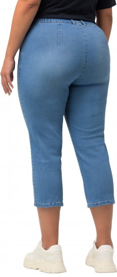 Ulla Popken Cropped Stretch Blend Mony Jeans Blue - Jeans & Hosen in Großen Größen – Plus Size Damenmode - 