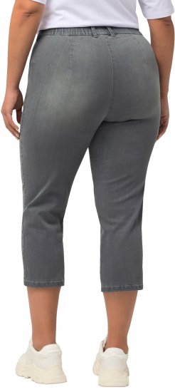 Ulla Popken Cropped Stretch Blend Mony Jeans Denim Blue - Jeans & Hosen in Großen Größen – Plus Size Damenmode - Jeans & Hosen, EU 42–70