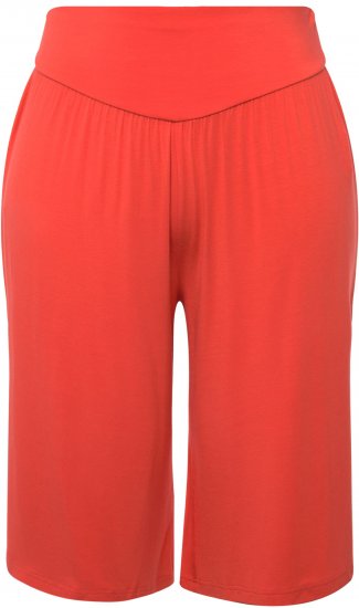 Ulla Popken Wide Leg Flared Bermuda Shorts - Jeans & Hosen in Großen Größen – Plus Size Damenmode - Jeans & Hosen, EU 42–70