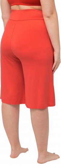 Ulla Popken Wide Leg Flared Bermuda Shorts - Jeans & Hosen in Großen Größen – Plus Size Damenmode - Jeans & Hosen, EU 42–70