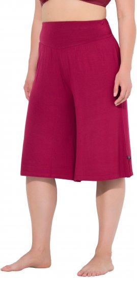 Ulla Popken Wide Leg Flared Bermuda Shorts - Jeans & Hosen in Großen Größen – Plus Size Damenmode - 
