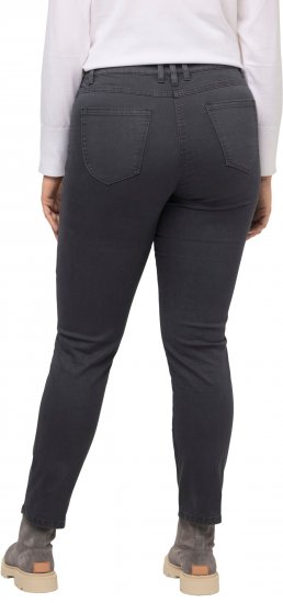 Ulla Popken Stretch Fit 6 Pocket Cargo Pants Black - Jeans & Hosen in Großen Größen – Plus Size Damenmode - 