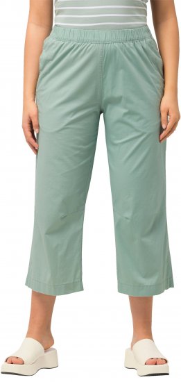 Ulla Popken Cropped Ruby Fit Pants Moss Green - Jeans & Hosen in Großen Größen – Plus Size Damenmode - Jeans & Hosen, EU 42–70