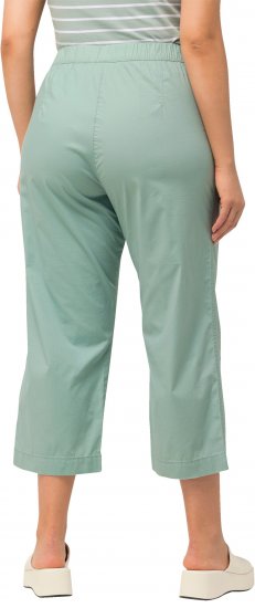 Ulla Popken Cropped Ruby Fit Pants Moss Green - Jeans & Hosen in Großen Größen – Plus Size Damenmode - Jeans & Hosen, EU 42–70