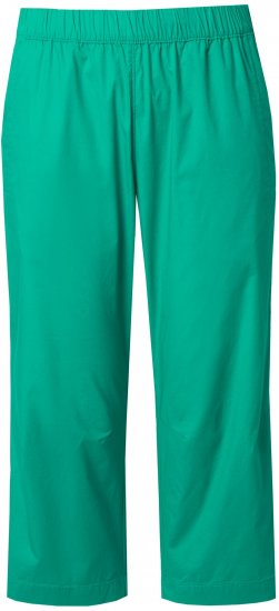 Ulla Popken Cropped Ruby Fit Pants Emerald Green - Jeans & Hosen in Großen Größen – Plus Size Damenmode - 
