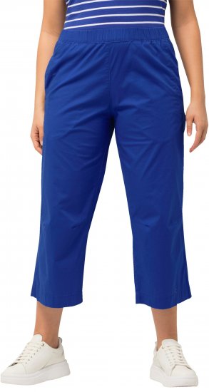 Ulla Popken Cropped Ruby Fit Pants Blue - Jeans & Hosen in Großen Größen – Plus Size Damenmode - Jeans & Hosen, EU 42–70