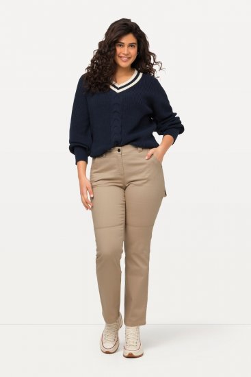 Ulla Popken Bootcut Carpenter Jeans Dark Putty - Ulla Popken - Ulla Popken Große Größen
