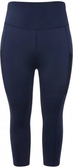 Ulla Popken Cropped High Waisted Leggings Navy - Jeans & Hosen in Großen Größen – Plus Size Damenmode - Jeans & Hosen, EU 42–70